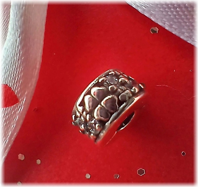 Charm Clip Stopper 925er Sterling Silber Glücks-Kleeblatt 